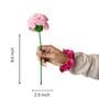 Pink Carnation Crochet Flower