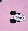 Pink Cartoon Printed 300 TC Cotton Blend Single Bedsheet with 1 Pillow Cover