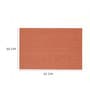 Pink Ceila Rectangular PVC Dining Table Placemat