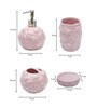 Pink Ceramic Bathroom Set Of 4