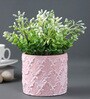 Pink Ceramic Desk Pot