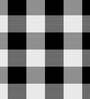 Checked Black & White Cotton (Set of 2) Oven Gloves