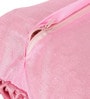Pink Chenille Geometric 40x40 inches Cushion Covers Set of 3