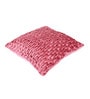 Pink Chenille Geometric 40x40 inches Cushion Covers Set of 3