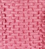 Pink Chenille Geometric 40x40 inches Cushion Covers Set of 3