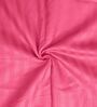 Pink 210TC Cotton stripe 1 Super King Bedsheet with 2 Pillow Covers