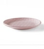 Pink Breakfast Ceramic Plate