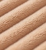 Light Orange Coral Fleece Solid 450 Gsm Bath Towel Set Of 3