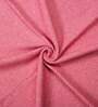 Pink Solid Cotton 50x60 Inches Sofa Throw