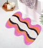 Pink Cotton 16X24 Inches Anti-Skid Bath Mat