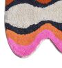 Pink Cotton 16X24 Inches Anti-Skid Bath Mat