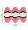 Pink Cotton 16X24 Inches Anti-Skid Bath Mat