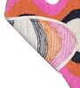 Pink Cotton 16X24 Inches Anti-Skid Bath Mat