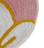 Pink Cotton 20X20 Inches Anti-Skid Bath Mat