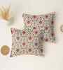 Pink Cotton 27x18 Inches Pillow Covers (Set of 2)