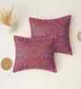 Pink Cotton 27x18 Inches Pillow Covers (Set of 2)