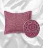 Pink Cotton 27x18 Inches Pillow Covers (Set of 2)