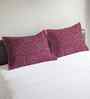 Pink Cotton 27x18 Inches Pillow Covers (Set of 2)
