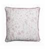 Pink Floral Cotton 18 x 18 Inches Cushion Covers (Pack of 2)