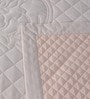 Pink Cotton Abstract 145 GSM Double Bed Quilt