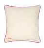Abstract Pattern Cotton Pink Cushion Cover 18 x 18 inches