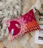 Pink Cotton Animal 18x12 inches Cushion Covers (Pack of 2)