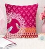 Pink Cotton Animal 24x24 inches Cushion Covers (Pack of 2)