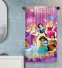 Pink Cotton Disney Princess 400 GSM Bath Towel (1Pc)