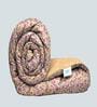 Pink Cotton Floral 150 GSM Double Bed Comforter