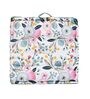 Pink Cotton Floral 20x20 inches Floor Cushion