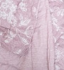 Pink Cotton Floral 350 GSM Double Bed Reversible Quilted Comforter