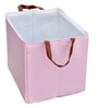Pink Cotton Foldable Cloth Organiser