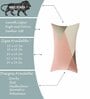 Pink Cotton Geometric 18x12 inches Cushion Covers (Pack of 2)