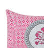 Pink 220 TC Cotton Floral 28 x 18 Inch inches Pillow Covers (Pack of 2)
