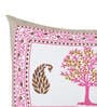Pink 220 TC Cotton Traditional 28 x 18 Inch inches Pillow Covers (Pack of 2)