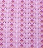 Pink Cotton Geometrical 144 TC  Double Bed Dohar