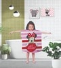 Pink Cotton Kids 220 GSM Bath Towel