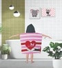 Pink Cotton Kids 220 GSM Bath Towel