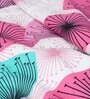 Pink Cotton Patterned 120 GSM Single Bed Dohar
