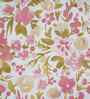 Pink Cotton Polyester Fruit Print 115 GSM Double Bed Quilt