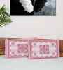 Pink Cotton Premium Quality 180 TC (17*27 Inches) Pillow Covers Set