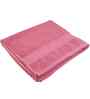 Pink Cotton Printed 300 GSM Bath Towel (1 Pc)