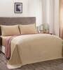Pink Solid Cotton 300 GSM Double Bed Dohar