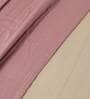 Pink Solid Cotton 300 GSM Double Bed Dohar