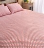 Cotton 210TC King Size Bedsheet With 2 Pillow Covers
