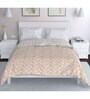 Pink Cotton Floral 120 GSM Reversible Double Bed Dohar