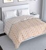 Pink Cotton Floral 120 GSM Reversible Double Bed Dohar