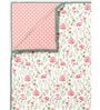 Pink Cotton Floral 120 GSM Reversible Single Bed Dohar
