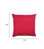 Pink Solid Cotton 16 x 16 Inches Cushion Covers (Set of 2)