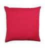 Pink Solid Cotton 20 x 20 Inches Cushion Covers (Set of 2)